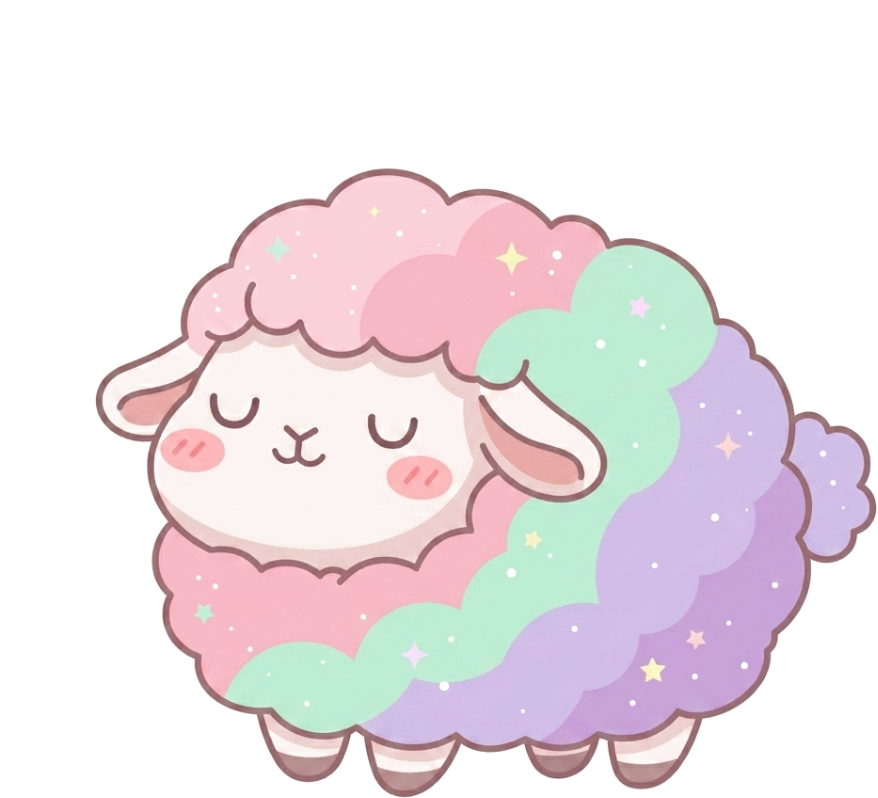 彩虹糖小羊